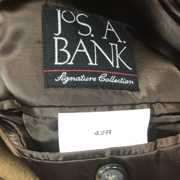 Jos. A. Banks Cashmere Overcoat Coat - Picture 5 of 7